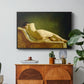 Reclining Nude (Liggende model), 1833 - Floater Framed Canvas Print