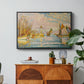 The Lighthouse at Groix, 1925 - Floater Framed Canvas Print