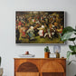 The Wedding Dance, c. 1566 - Floater Framed Canvas Print