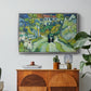 Stairway at Auvers, 1890 - Floater Framed Canvas Print