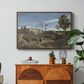 La Cervara, the Roman Campagna, c. 1830-1831 - Floater Framed Canvas Print
