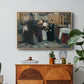Kissing the Relic, 1893 - Floater Framed Canvas Print