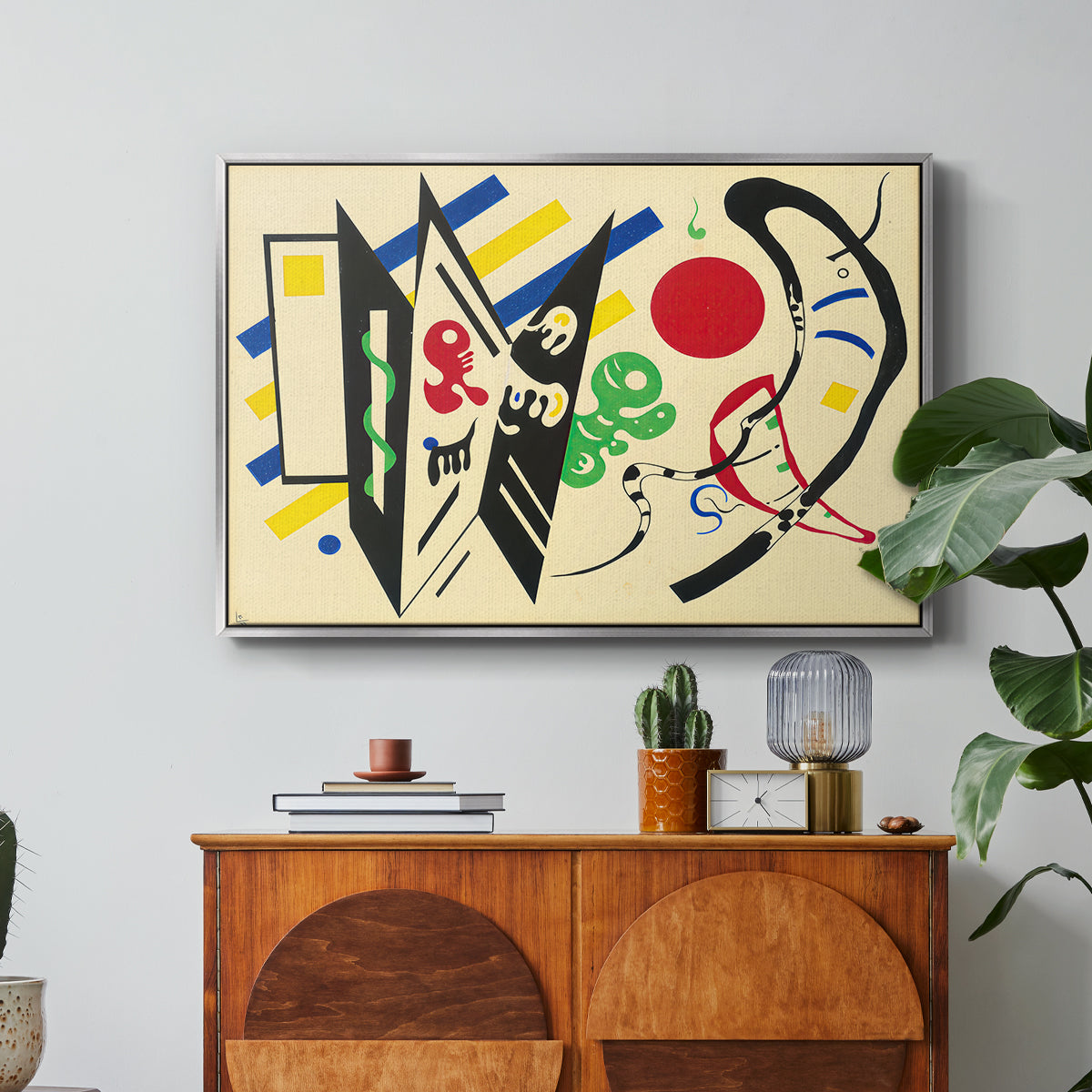 Reciprocity (Réciproque), 1935 - Floater Framed Canvas Print