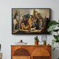 David with Goliath's Head in front of Saul, for Rembrandt, 1627 - Floater Framed Canvas Print
