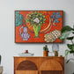 Still Life with a Magnolia (Nature morte au magnolia), 1941 - Floater Framed Canvas Print