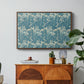 Tulip (Teal), 1875 - Floater Framed Canvas Print