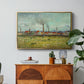 Factories at Clichy, 1887 - Floater Framed Canvas Print