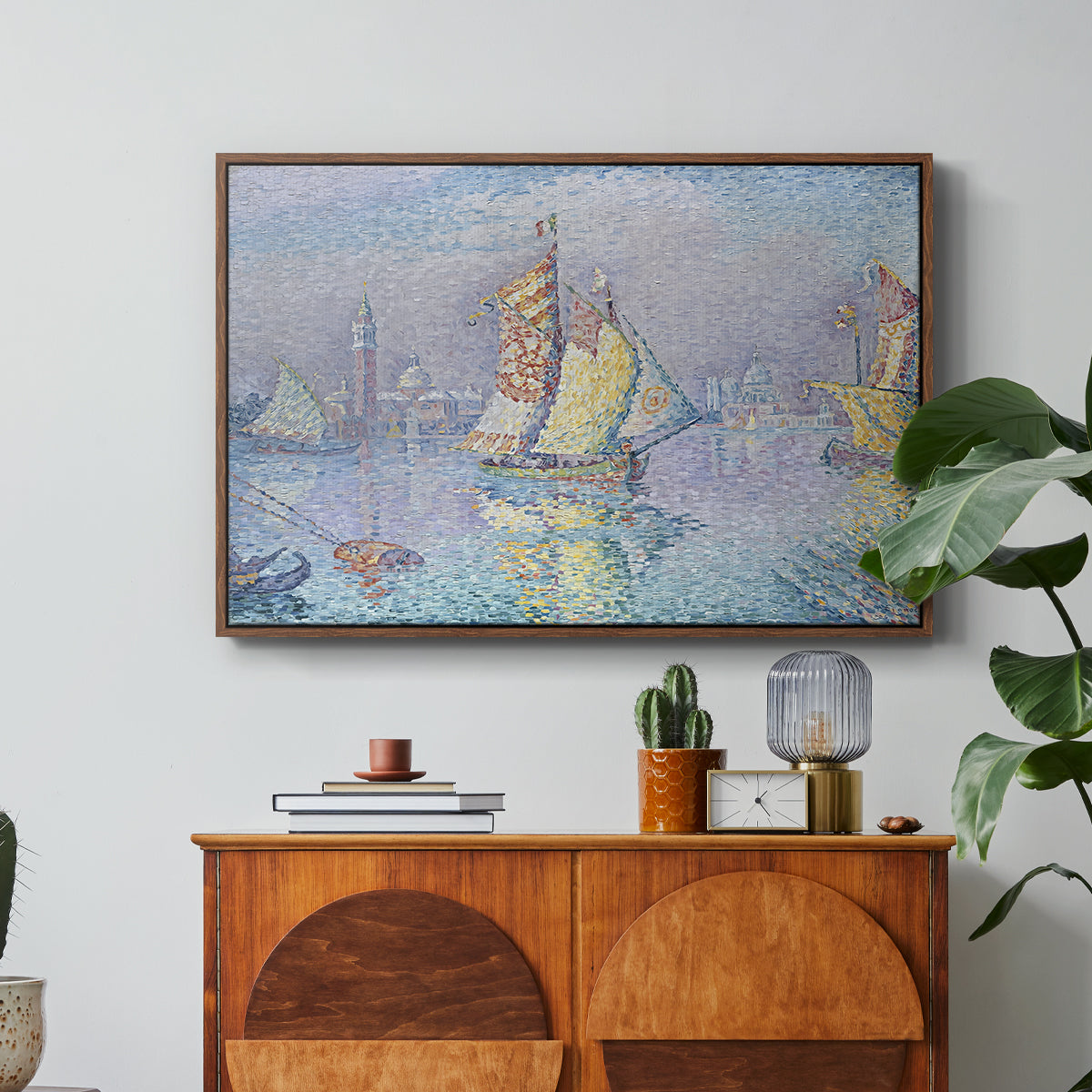 Venice, the Yellow Sail, 1904 - Floater Framed Canvas Print