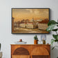 The Riding School at Akershus Castle, 1846 - Floater Framed Canvas Print