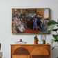 The Finding of the Saviour in the Temple, 1854-1860 - Floater Framed Canvas Print