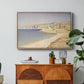 The Jetty at Cassis, Opus 198, 1889 - Floater Framed Canvas Print