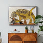 Cat Eating a Bird, 1939 - Floater Framed Canvas Print