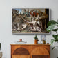 The Sacrifice of Noah (Sistine Chapel), 1509 - Floater Framed Canvas Print