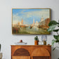 Venice: The Dogana and San Giorgio Maggiore, 1834 - Floater Framed Canvas Print