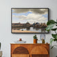 View of Delft, c. 1660-1661 - Floater Framed Canvas Print