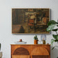 The Retoucher (The Restorer), 1876 - Floater Framed Canvas Print