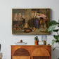 The Flight of Madeline and Porphyro, 1848 - Floater Framed Canvas Print