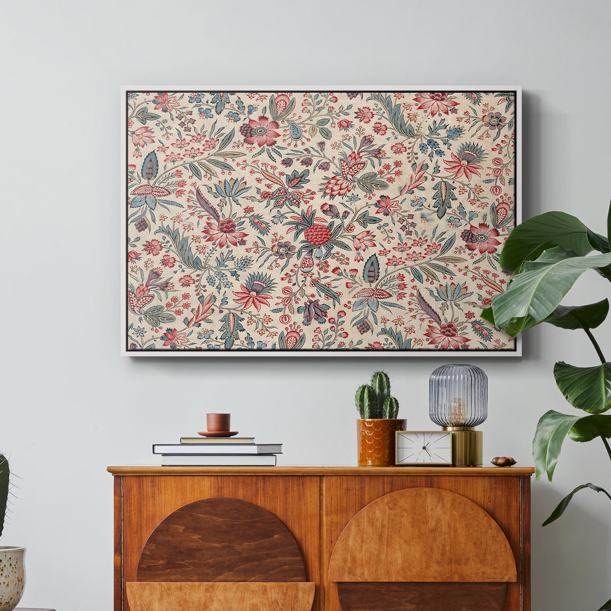 Anaras - Cream, c. 1775-1800 - Floater Framed Canvas Print