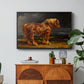 The Shire Horse Elephant in an Extensive Landscape, c. 1850s - Floater Framed Canvas Print