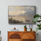 Traunsee, 1871 - Floater Framed Canvas Print