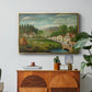 Pastoral Landscape with Stream, Fisherman and Strollers, 1875-1880 - Floater Framed Canvas Print
