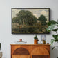 Forest of Fontainebleau, 1846 - Floater Framed Canvas Print