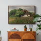 Farmhouse with Meadow Flowers, 1909 - Floater Framed Canvas Print