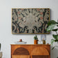 Hanging (Printed Textile), c. 18th Century - Floater Framed Canvas Print