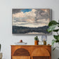 The Lone Boat, North Woods Club, Adirondacks, 1892 - Floater Framed Canvas Print