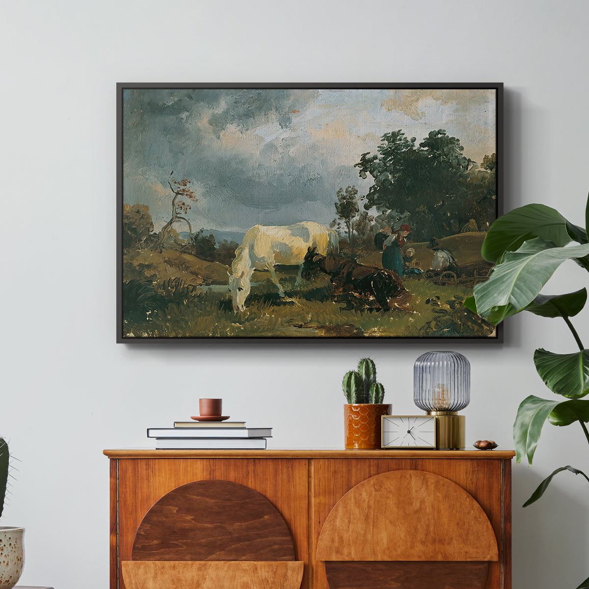 A Mold on the Heath, c. 1830 - Floater Framed Canvas Print