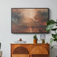 Vesuvius in Eruption, c. 1817 - Floater Framed Canvas Print
