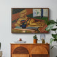 Sculpture and Persian Vase (The Bronze Figure), 1908 - Floater Framed Canvas Print