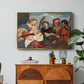 Mary and Child with Saints Stephen, Jerome and Maurice, c. 1510 - Floater Framed Canvas Print