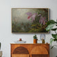 Two Sun Angel Hummingbirds on a Branch, c. 1890-1904 - Floater Framed Canvas Print