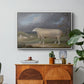 A Border Leicester Ewe, c. 1795-1800 - Floater Framed Canvas Print