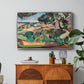 Landscape at Collioure, 1907 - Floater Framed Canvas Print