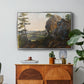Landscape with the Balbersteine near Miesenbach, 1839 - Floater Framed Canvas Print