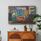 Interior with Aubergines, 1911 - Floater Framed Canvas Print