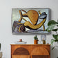 Cat and Big Fish, c. 1931 - Floater Framed Canvas Print