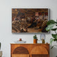 Ball of the Burning Men, 1889 - Floater Framed Canvas Print