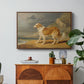 Rough-Coated Collie, 1809 - Floater Framed Canvas Print
