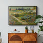 Garden at Arles, 1888 - Floater Framed Canvas Print