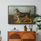 A Terrier in a Landscape, c. 1811 - Floater Framed Canvas Print