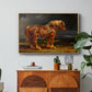 The Shire Horse Elephant in an Extensive Landscape, c. 1850s - Floater Framed Canvas Print