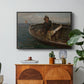 Fishermen from Rügen, 1882 - Floater Framed Canvas Print