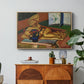 Sculpture and Persian Vase (The Bronze Figure), 1908 - Floater Framed Canvas Print
