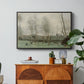 Washerwomen in a Willow Grove, c. 1871 - Floater Framed Canvas Print
