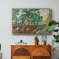 The Garden of Saint-Paul Hospital, 1889 - Floater Framed Canvas Print