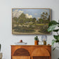 The Painter's Garden at Saint-Privé, 1886 - Floater Framed Canvas Print