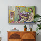 The Muse, 1935 - Floater Framed Canvas Print